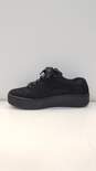 Timberland Black Leather Platform Lace Up Shoes 8 M image number 2