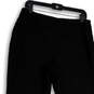 NWT Womens Black Elastic Waist Straight Leg Pull-On Ankle Pants Size 12 image number 3