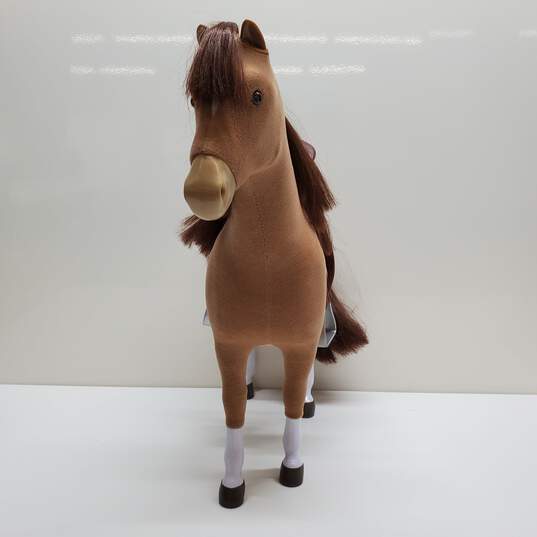 American Girl Chestnut Horse w/ Saddle 2018 image number 3