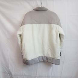Jordan Ivory & Gray Full Zip Jacket MN Size S alternative image