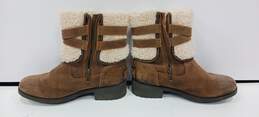 Ugg Women's Brown Leather boots Size 8 alternative image