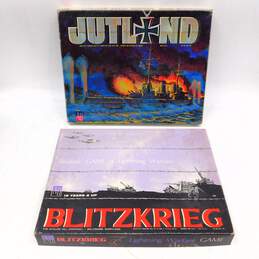 2 Vintage Avalon Hill Board Games Jutland & Blitzkrieg