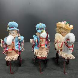 3PC Kurt Adler Collectible Doll Bundle alternative image