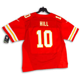 NWT Mens Multicolor Kansas City Chiefs Tyreek Hill #10 NFL Jersey Size XXL alternative image