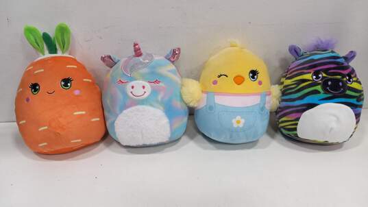 Bundle of 4 Assorted Small Pillow Plushes image number 1