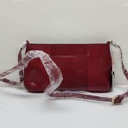 Hobo International Eleonora Red Leather Crossbody Shoulder Bag alternative image