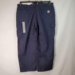Carhartt Men Navy Blue Cargo Pant Sz 48x30 Nwt alternative image