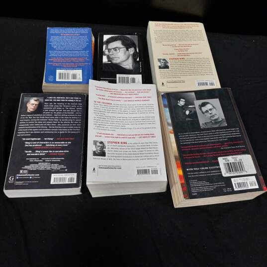6pc Bundle of Assorted Paperback Stephen King Novels image number 2