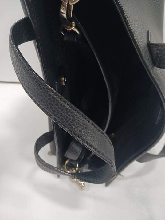 Kate Spade Black Pebble Leather Women's Shoulder Satchel Bag image number 4
