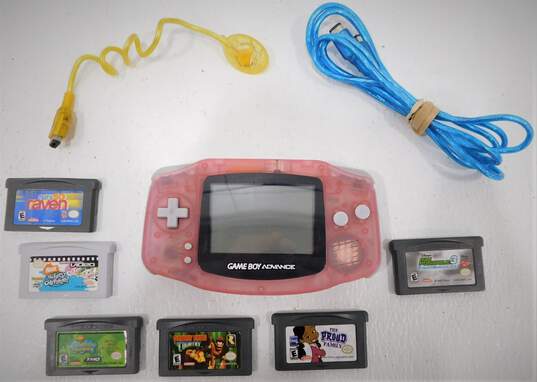 Nintendo Gameboy Advance with 6 games That's So Raven image number 1