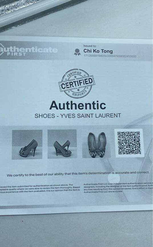 Yves Saint Laurent Beige heel Heel Women 8 image number 10