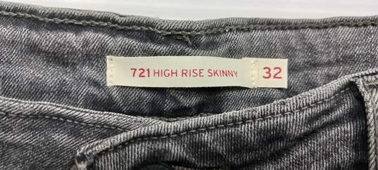 Women's Levi's 721 High Rise Skinny Jeans Size W31 image number 3