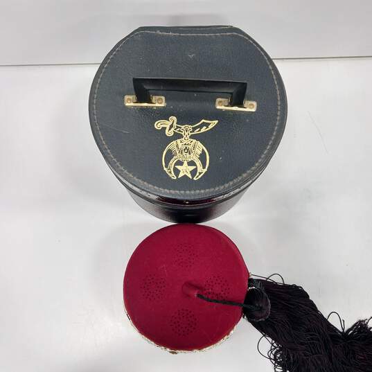 Women's Masonic Supply CO. Red Hat In Case image number 3