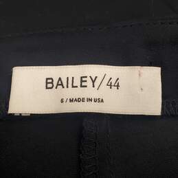 Bailey44 Women Black Straight Dress Pant Sz44 Nwt