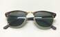 Ray-Ban Clubmaster Classic Sunglasses Polished Tortoise On Gold One Size image number 1