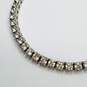 Sterling Silver Crystal Tennis 16 1/2 Necklace 42.3g image number 3