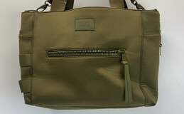Dagne Dover Green Nylon Zip Tote Bag alternative image