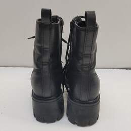 MIA Tauren Lug Sole Combat Boots Black 7.5 alternative image