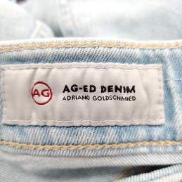 AG Adriano Goldschmied Women Blue Jeans Sz 32 alternative image