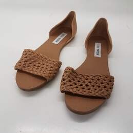 Steve Madden Tess Brown Leather Sandal Women's Size 8M