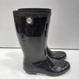 UGG Women's Black Rain Boots alternative image