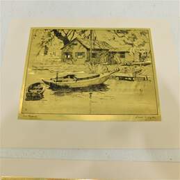 Collector's Portfolio of Gold-Etch Prints by Lionel Barrymore -Includes 4 Prints alternative image