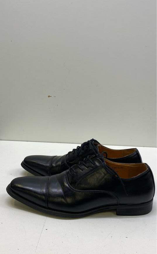 Santino Luciano C-381 Black Oxford Dress Shoes Men's Size 7.5 image number 1