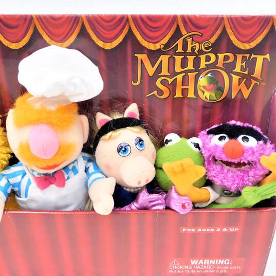 Vintage Sababa Toys 2004 The Muppet Show Set Of 8 Plush Dolls image number 3
