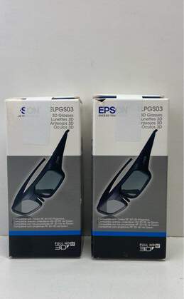 Epson ELPGS03 3D Glasses Bundle of 2