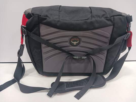 Osprey Red And Black Messenger/Laptop Bag image number 2