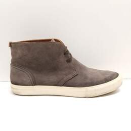 Coach Suede Leather Chukka Sneakers Grey 8.5