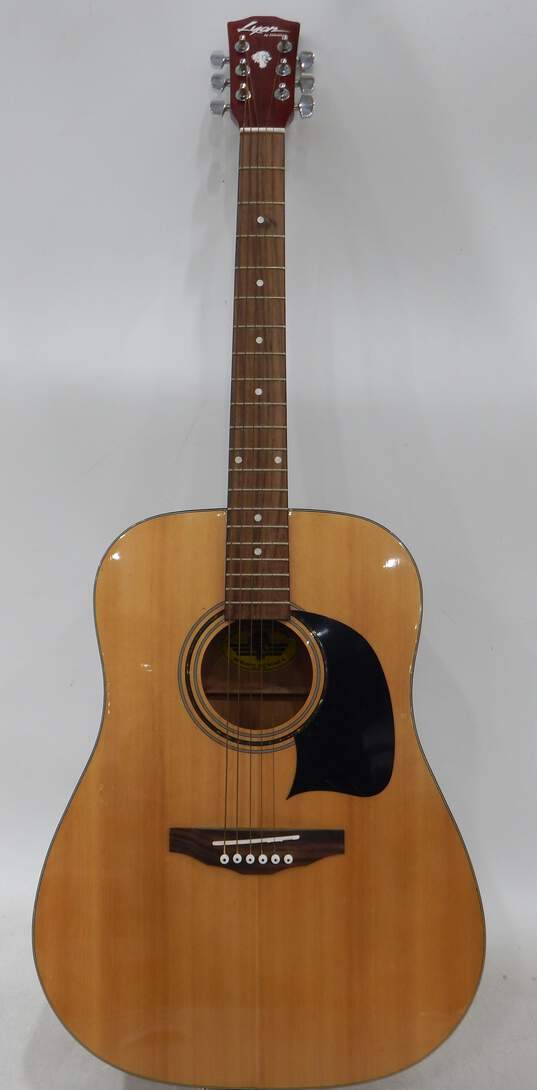 Lyon by Washburn Brand LG2PAK Model Wooden Acoustic Guitar image number 1
