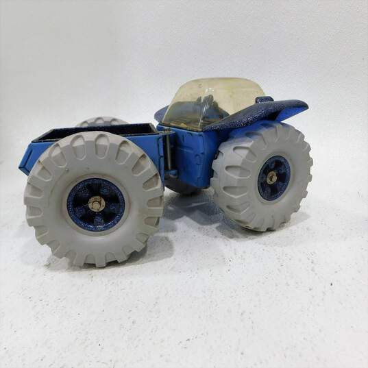 VTG 1970s Tonka Crater Crawler Space Moon Vehicle Blue Pressed Steel Toy image number 5