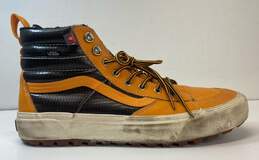 VANS Orange Sneaker Casual Shoe Men 11