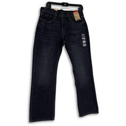 NWT Womens Blue 527 Medium Wash Stretch Pockets Slim Bootcut Jeans Sz 32x30