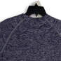 Mens Blue Loose Short Sleeve Crew Neck Pullover T-Shirt Size Small image number 4