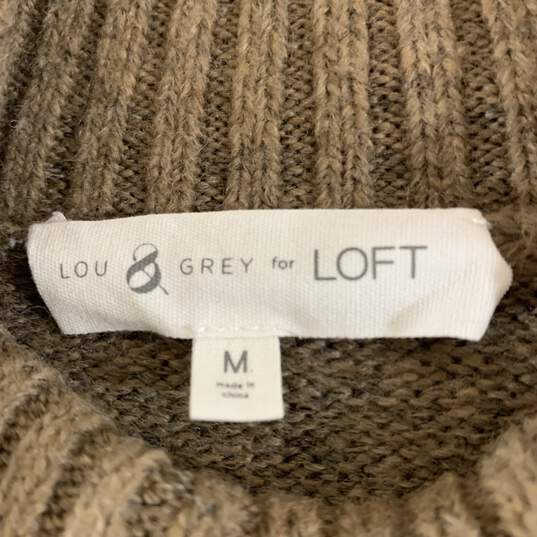 Women's Multicolor Lou & Grey for LOFT Sweater, Sz. M image number 3