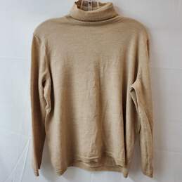 Pendleton Light Brown Wool Turtleneck Sweater Size 2X