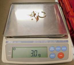 3.0g 14K Gold Scrap And Stones