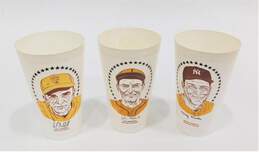 Vintage 1970s 7-Eleven MLB Baseball Hall of Fame Player Slurpee Cups Lot of 13 alternative image