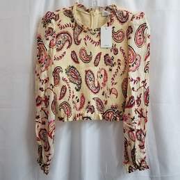 Wilfred Lilith Blouse Butter Yellow/Sinopia Size XS