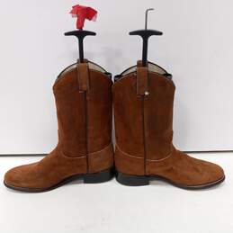 Laredo Men's Brown Suede Cowboy Boots Size 10M alternative image