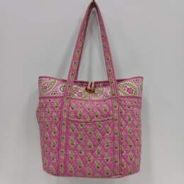 Vera Bradley Women's Pink Paisley Print Tote Bag