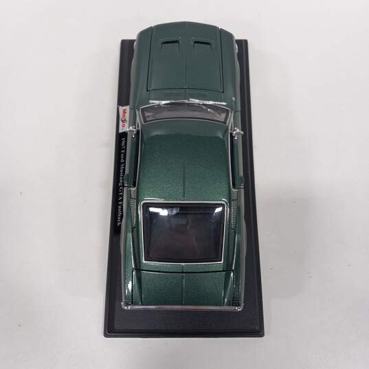 Maisto 1967 Ford Mustang GTA Fastback Model Car W/ Display image number 5