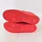 Nike Air Force 1 Low Triple Red Men's Shoes Size 12 image number 5