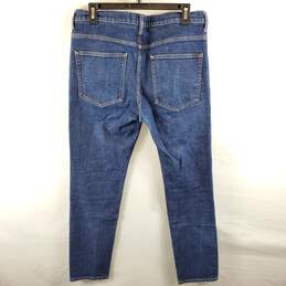 Everlane Men Blue Straight Leg Jeans Sz 34 alternative image