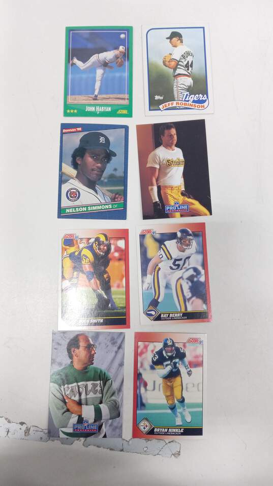 6lb Assorted Sports Trading Cards Bundle image number 4