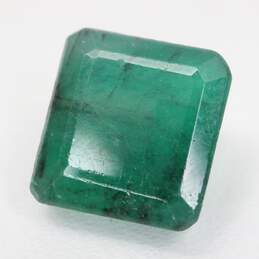 Square Cut Loose Emerald Gemstone - 1.86ct