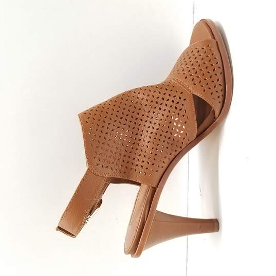 Antonio Melani Women's Tan Leather Heels Size 9 image number 2