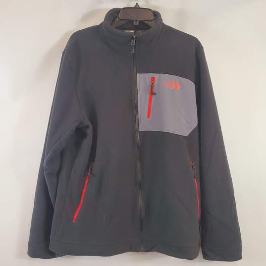 The North Face Dark Grey Zip Up L image number 1